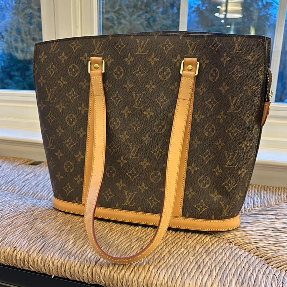 Louis Vuitton Brown Monogram Tote Bag